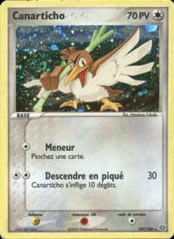 Canarticho card