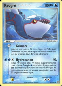 Kyogre card