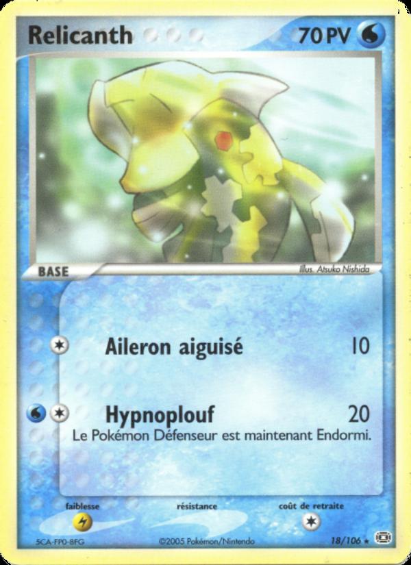 Relicanth card