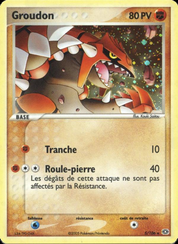 Groudon card