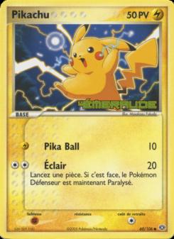 Pikachu card