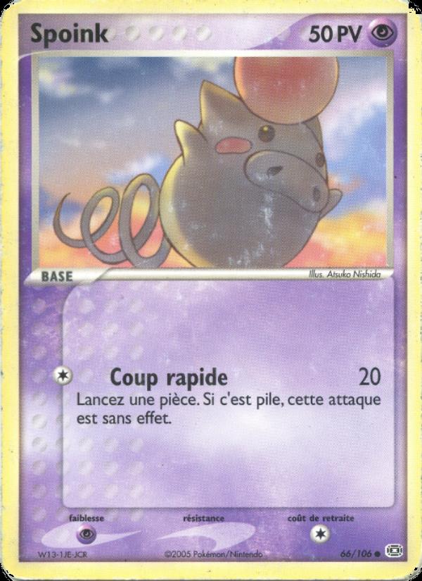 Spoink card