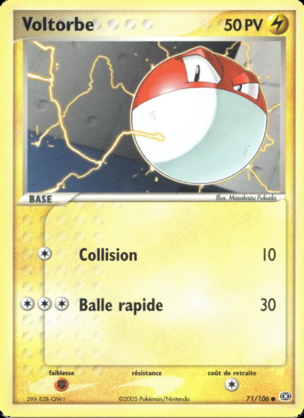 Voltorbe card