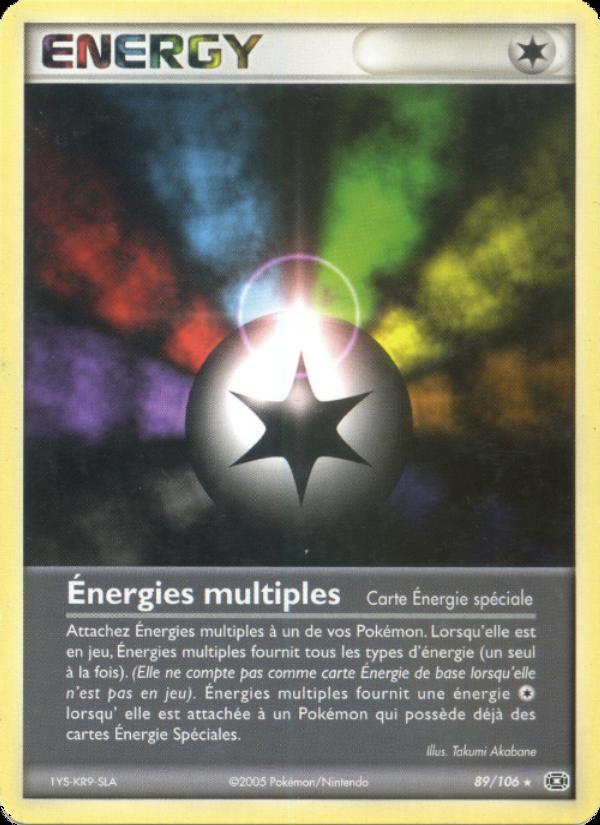 Énergies multiples card