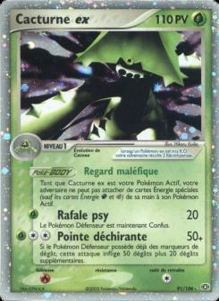 Cacturne ex card