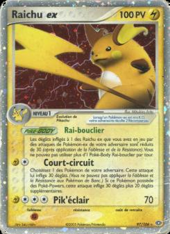 Raichu ex card