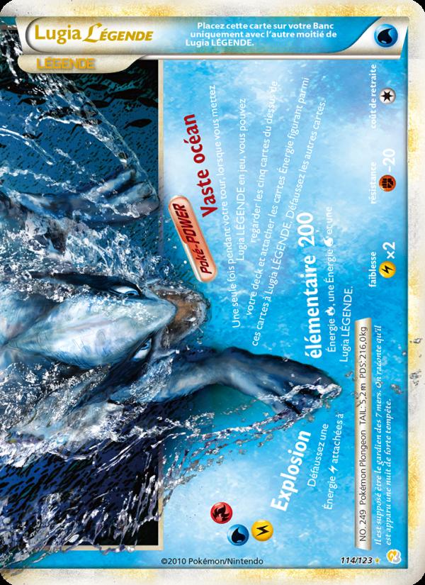 Lugia LÉGENDAIRE card