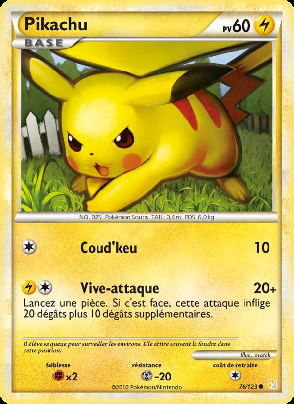 Pikachu card