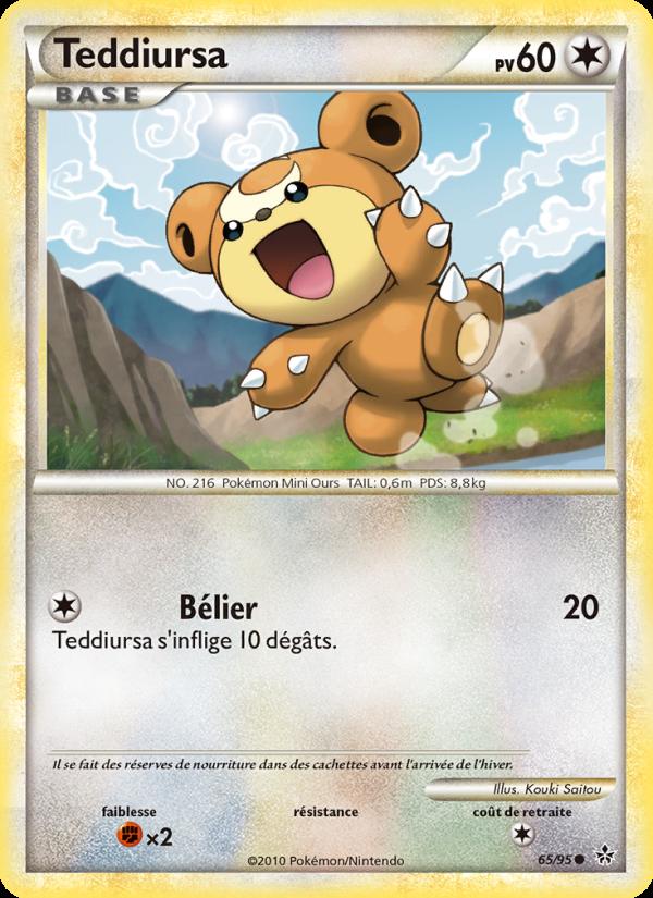 Teddiursa card