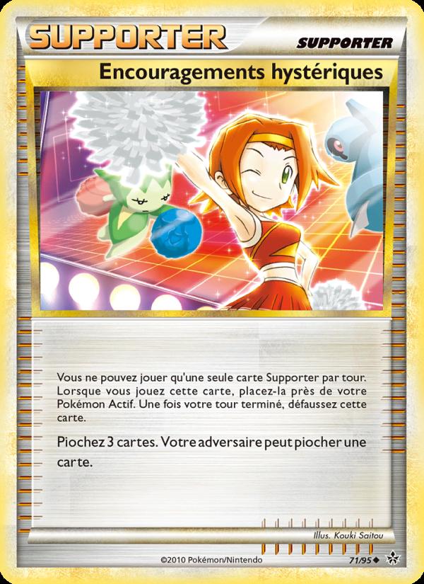 Encouragements hystériques card