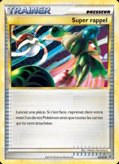 Super rappel card