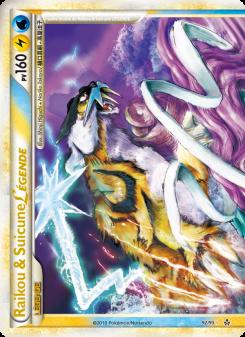 Raikou & Suicune LÉGENDE (haut) card