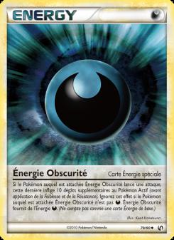 Énergie Obscurité card