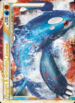 Kyogre & Groudon LÉGENDE card