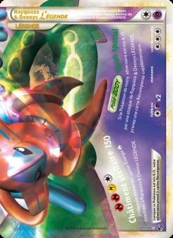 Rayquaza & Deoxys LÉGENDE card
