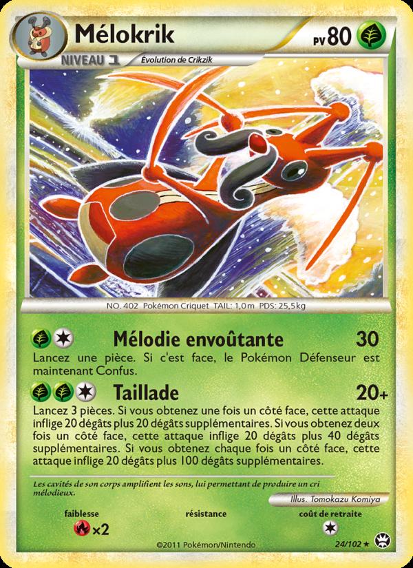 Mélokrik card