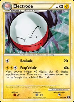 Electrode card