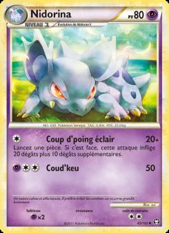 Nidorina card