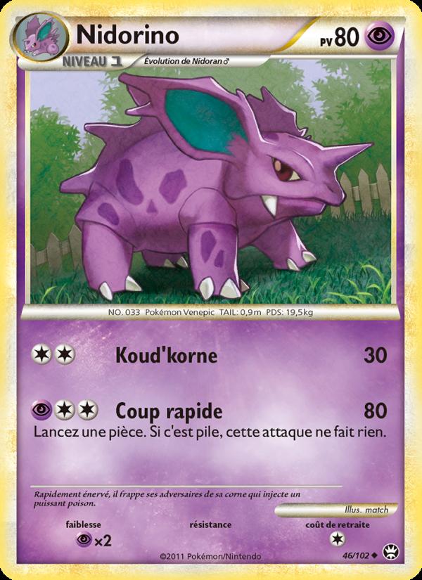 Nidorino card