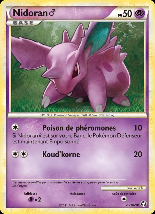 Nidoran♂ card