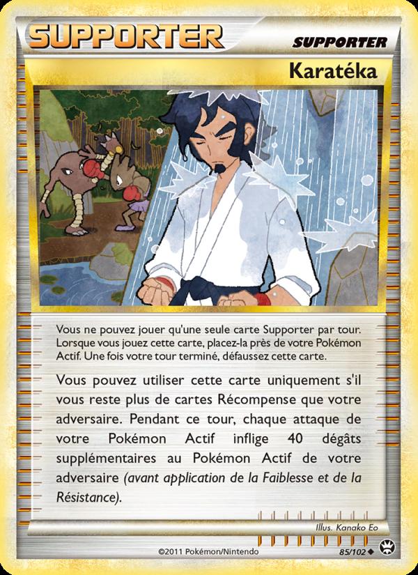 Karatéka card