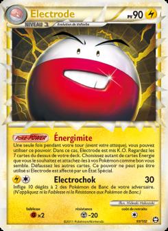 Electrode card