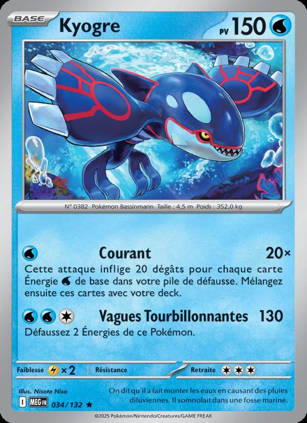 Kyogre card