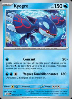 Kyogre card