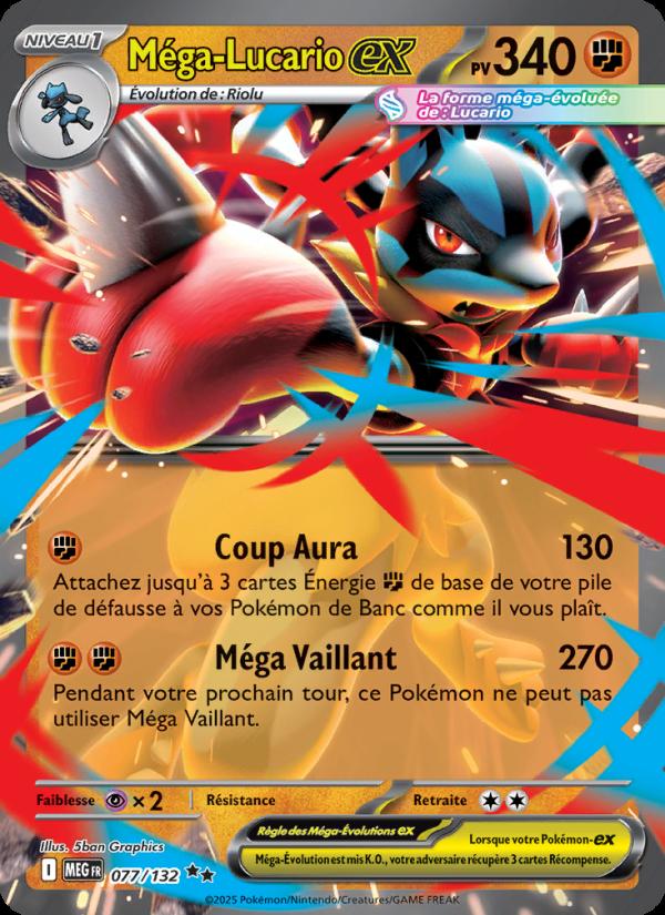 Méga-Lucario-ex card