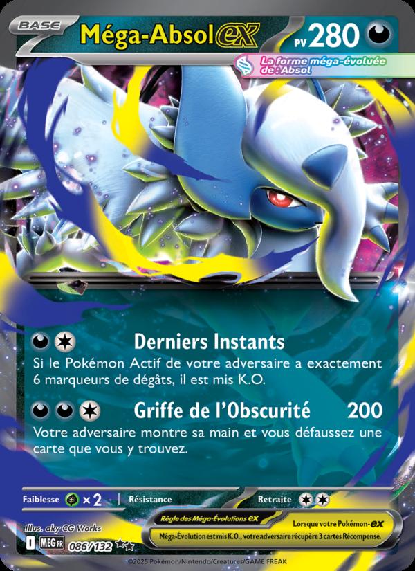Méga-Absol-ex card