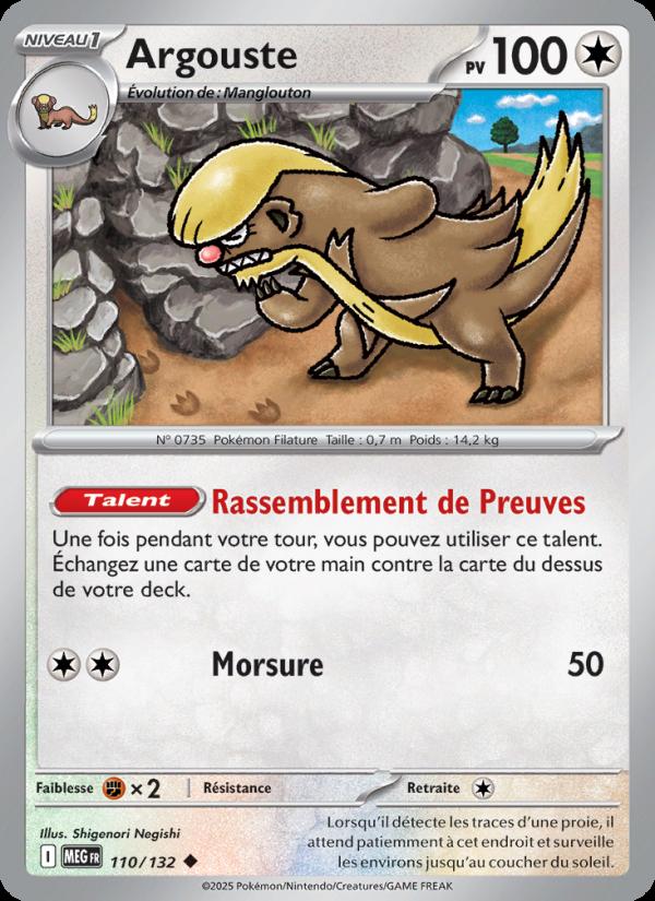Argouste card