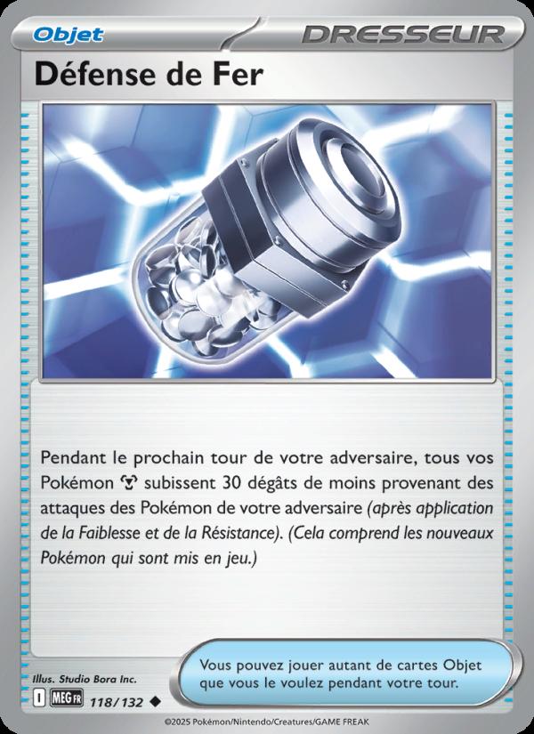 Défense de Fer card