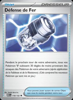 Défense de Fer card