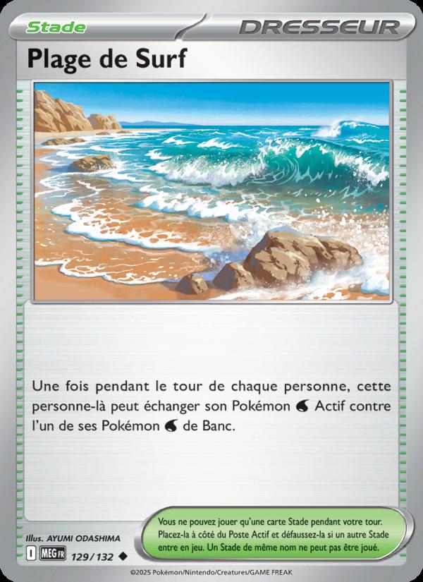 Plage de Surf card