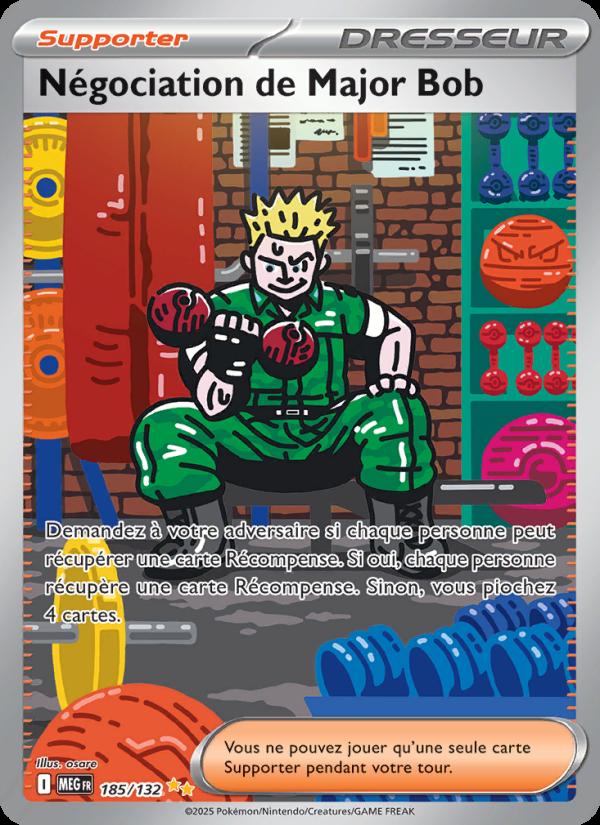 Négociation de Major Bob card