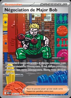 Négociation de Major Bob card