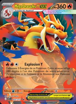 Méga-Dracaufeu Y-ex card