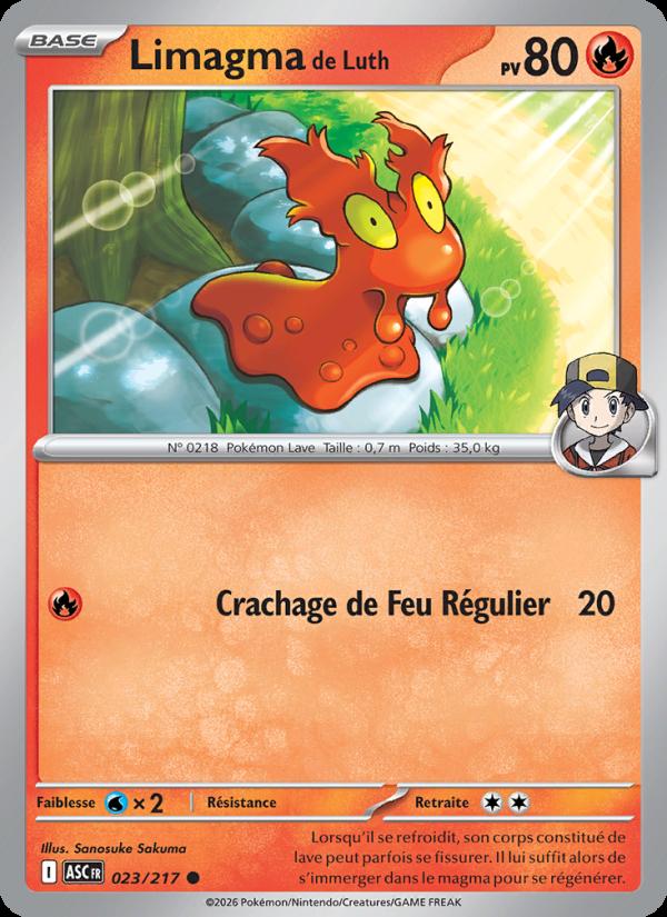Limagma de Luth card