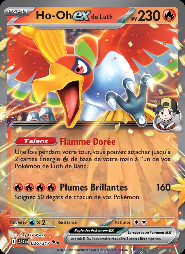Ho-Oh-ex de Luth card