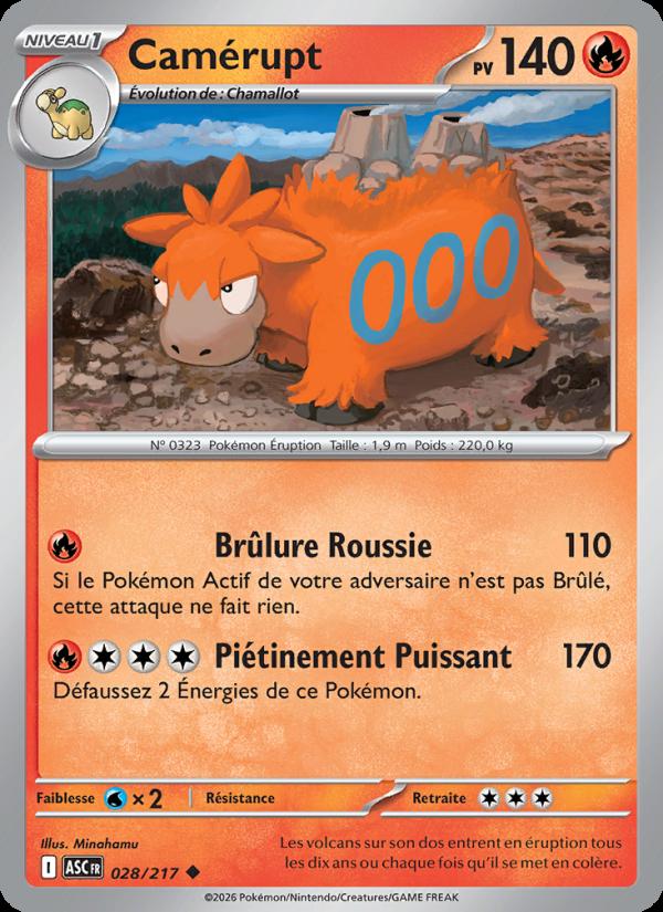 Camérupt card
