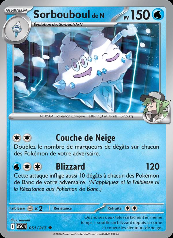 Sorbouboul de N card