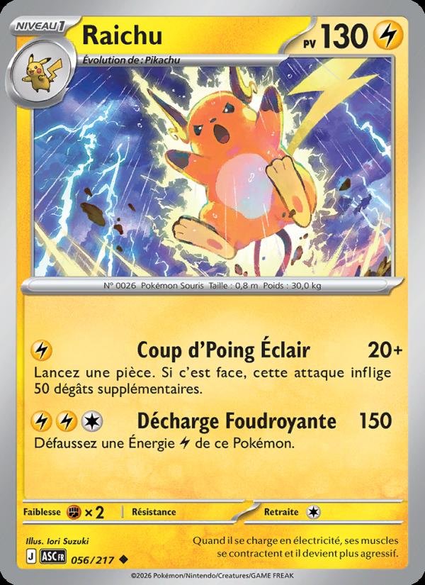 Raichu card