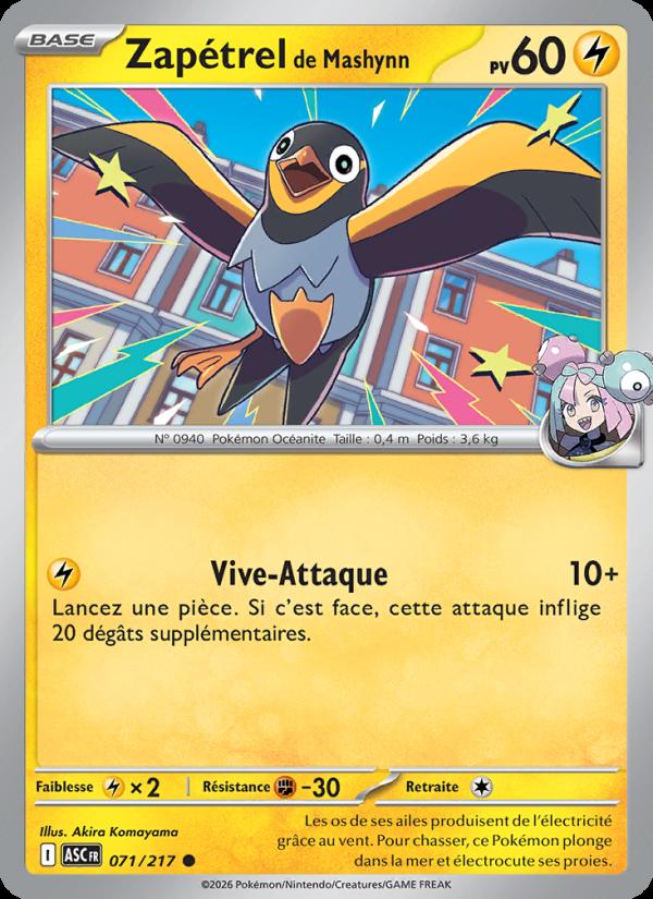 Zapétrel de Mashynn card