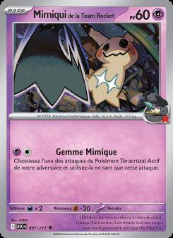 Mimiqui de la Team Rocket card