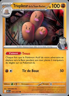 Triopikeur de la Team Rocket card