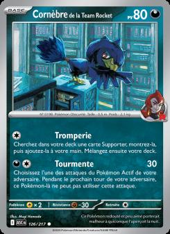 Cornèbre de la Team Rocket card