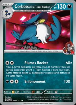 Corboss de la Team Rocket card