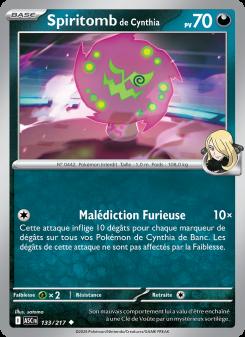 Spiritomb de Cynthia card