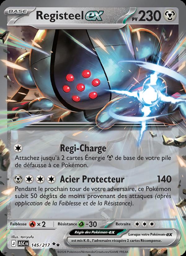Registeel-ex card