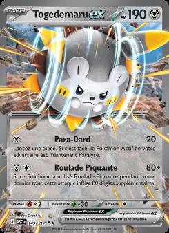 Togedemaru-ex card
